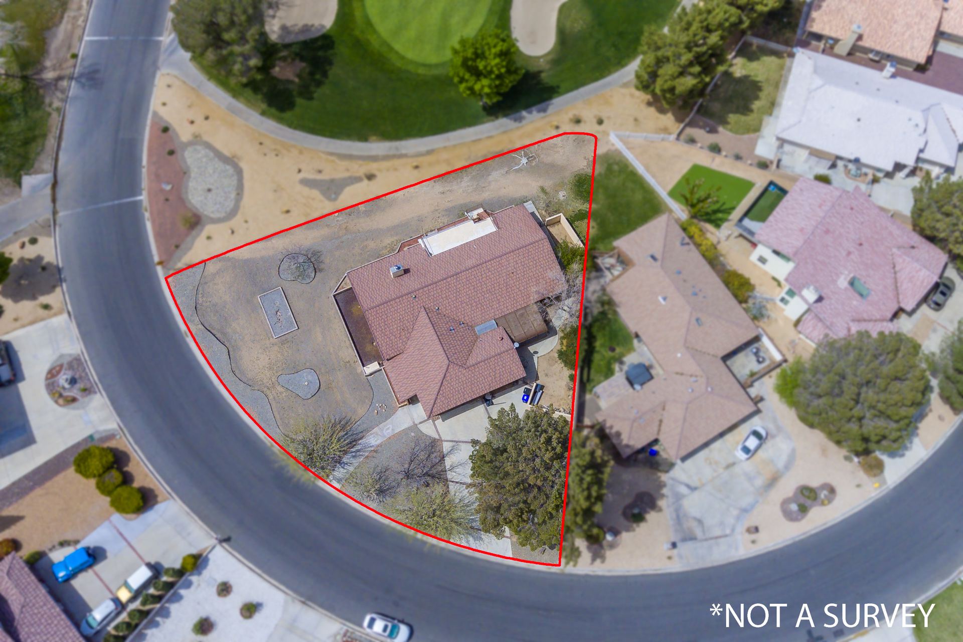 Real estate photograph of 14988 Blue Grass Dr, Helendale